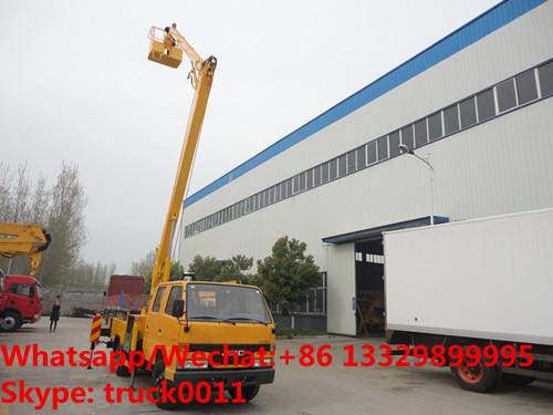 2019s China JMC LHD 12-16m aerial working platform truck for sale, Factory sale good price JMC overhead working truck