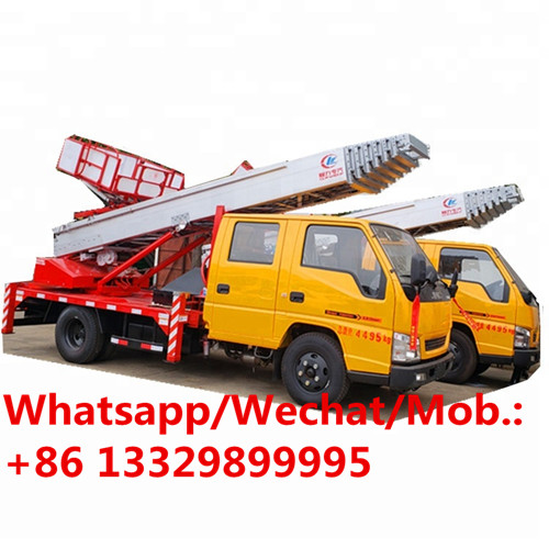 customized 28m aerial working ladder vehicle for sale, Best price JMC