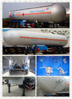 CLW brand bullet type propane gas tank trailer for sale, cheapest price BPW alxes lpg gas semitrailer for sale
