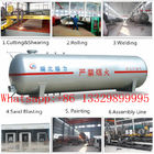 CLW brand 60,000L LPG gas storage tank for propane for sale, ASME standard surface lpg gas storage tank for propane