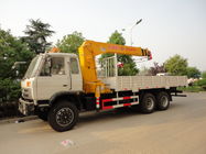 dongfeng 6*4 12ton cargo truck with crane for sales, hot sale 210hp dongfeng dump truck with 8ton-12ton XCMG brand crane