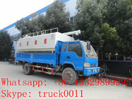 best price animal feed tank mounted on cargo truck for sale, factory direct sale farm-oriented feed pellet tank truck