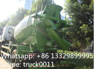 dongfeng 153 yuchai 4*2 LHD/RHD 180hp 6cbm 4*2 small concrete mixer truck for sale. Best price cement mixer truck