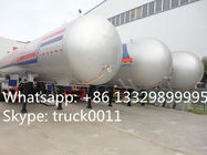BPW 2 axles road transported propane gas storage tank for sale, high quality and best price lpg gas trailer for sale