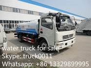 Dongfeng duolika 6cbm-8cbm water truck (CLW5092GSS3), high quality  best price stainless steel  water tank for sale