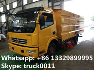 dongfeng 4*2 LHD 120Hp diesel street sweeper truck with factory price, hot sale best price dongfeng road sweeping truck