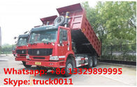 factory sales SINO TRUK HOWO 6*4 LHD/RHD 30ton 336hp dump truck, hot sale best price HOWO dump tipper truck for stones