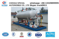 50cubic meters propane gas skid-mounted filling station for sale, best price clw brand 50m3 mobile skid lpg gas plant