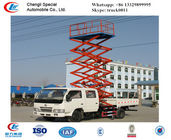 DongFeng 4*2 LHD/RHD lifting high altitude operation truck for sale, best price hydraulic manlift aerial platform truck