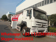 SINO TRUK HOWO 336hp 25cbm lpg gas delivery truck for sale, best price HOWO 4*2 LHD 10tons lpg gas filling truck