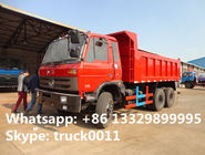 hot sale best price 210hp dongfeng sand and stone dump truck, 25ton dongfeng brand LHD 6*4 dump tipper truck for sale