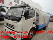 hot sale best price dongfeng chaochai 120hp diesel road sweeper truck, good price factory sale airport sweeping vehicle