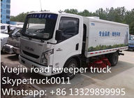 high quality Japan brand 4*2 LHD street sweeper truck for sale, factory sale best price ISUZU road cleaning vehicle