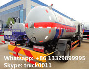 dongfeng 95hp 5500L bulk lpg gas delivery truck for sale, hot sale best price dongfeng 2.3tons propane gas tank truck