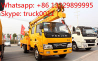 forland LHD 4*2 12m aerial working truck for  sale, best price forland 12m overhead working platform truck for sale