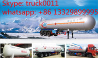 high quality and best price 56cubic meters bulk propane gas tank trailer for sale, bulk lpg gas tank trailer for sale