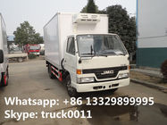 JMC 5ton cold room truck for fresh eggs and vegetables for sale, JMC brand 3-5tons frozen van truck for frozen seafood