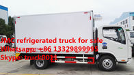 JMC 5ton cold room truck for fresh eggs and vegetables for sale, JMC brand 3-5tons frozen van truck for frozen seafood