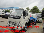 2020s best price new foton 5,000L water tank truck for sale, factory sale foton brand mini 5,000L water cistern truck