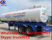 BPW 2 axles 35,000L fuel tank trailer for sale, hot sale best price CLW brand new 235 cubic meters oil tank semitrailer