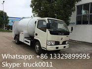 dongfeng mini LPG Refilling Tanker Truck with 5500L LPG Refilling System,hot sale small bulk lpg gas dispensing truck