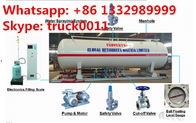 ASME standard mobile skid-mounted propane gas refilling tank station for gas cylinders, factory sale skid lpg gas plant
