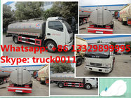 factory direct sale dongfeng brand 8,000L milk tank truck, hot sale dongfeng 8,000L stainless steel liquid food truck
