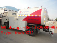 CLW brand 2tons mini lpg gas dispensing truck for sale, mobile retail lpg gas dispensing truck for home gas cylinders