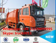 JAC 4x2 12m3 Waste Rubbish Refuse Collector Garbage Truck Manufacturer, Jac 10-12m3 garbage compactor truck for sale