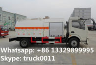 5500L capacity 2.3 ton 4*2 DONGFENG right hand drive mini lpg dispensing truck for sale, lpg dispensing truck for sale