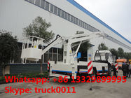 high quality and competitive price dongfeng tianjin 22m overhead working platform truck for sale, 190hp 22m bucket truck