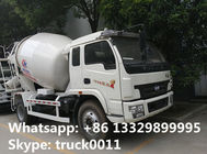high quality and competitive price 3cbm Yuejin cement mixer truck for sale, factory sale best price small mixer truck