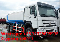 Customized HOWO brand 6*4 LHD/RHD diesel 25cbm water tanker truck for sale, best price HOWO portable drinking truck