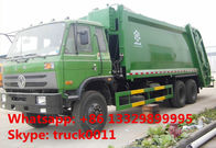 hot sale best price dongfeng 4*2 LHD 18cbm compactor garbage truck. factory sale dongfeng 16m3 garbage compactor truck