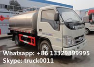 factory direct sale forland LHD/RHD 3m3 food grade milk tank truck, best price forland 5,000L milk tank truck for sale