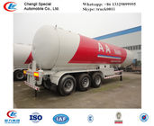 CLW factory suppiy biggest 25.2t 60CBM 60000l 3 axles 12 wheels LPG gas trailer  for sale, ASME standard lpg gas trailer