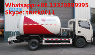 hot sale CLW brand best price 5000Liters lpg gas dispensing truck, CLW brand 95hp 2ton mini cooking gas dispensing truck