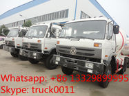 Dongfeng 4*2 LHD Euro 3 Yuichai engine 6cbm cement mixer truck for sale, factory sale 4*2 mixer drum mounted on truck