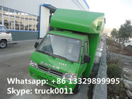 Bottom price mini DongFeng mobile food truck for sale, cheapest price gasoline mobile fast food vending truck for sale