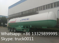 58000 litres capacity truck trailer for lpg gas , lpg trailer, hot sale 24.57tons bulk bullet lpg gas tank  trailer