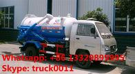 Forland mini 4*2 LHD/RHD vacuum truck for sale, factory direct sale cheapest price Forland 2-3m3 septic tank truck