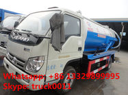 Bottom price new products vacuum sewer suction and flushing truck, best seller export model forland 5 cubic meters sewag