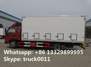 Foton Phaser 135hp day old chick transported truck, Foton Aumark 4*2 LHD 40,000 day old chick transportation vehicle