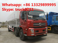 cheaper dongfeng tianjin 6*2 15tons electronic system discharging feed delivery truck for sale, hot sale 30tons anim