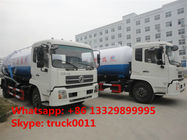 dongfeng tianjin 10,000L vacuum sewage suction truck for UN, hot sale dongfeng brand LHD 4*2 sewage suction truck with