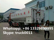 Factory direct sale dongfeng brand 20tons hydraulic system discharging bulk feed truck with cheapest price , feed truck