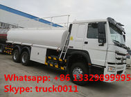SINO TRUK HOWO 25,000L oil tank truck for sale, cheapest price 25m3 336hp diesel dispensing truck for sale
