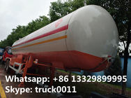 hot sale FUWA 2 axles 40500L propane gas trailer, best price FUWA/BPW double axles 17tons road transproted lpg gas tank