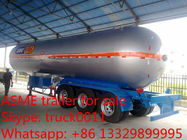 CLW brand hot sale 3 axles 20ton to 25ton lpg gas tank trailer, factory sale cooking propane gas tank semitrailer
