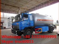 ASME standard dongfeng LHD 4*2 15,000L bulk lpg gas delivery truck for sale, factory sale best price lpg gas tank truck